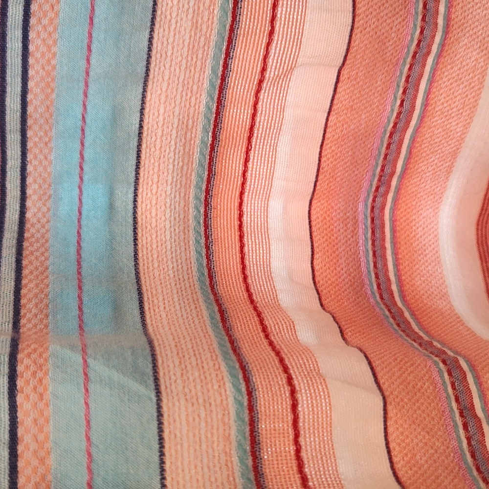 Talbots Multicolor Striped Top Women's Size XL - Picture 3 of 5